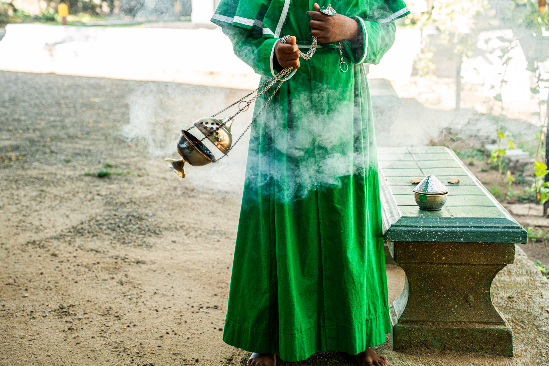 church smoke